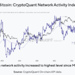 Bitcoin Activity Hits Highest Since May 2021 As NFTs Gain Steam