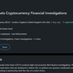 UK crime agency scouts for seasoned crypto investigators