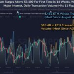 Ethereum Whale Transactions Spike – High Volume Supports Surge To $3,200