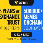 BYDFi Officially Launches On-Chain Trading Tool MoonX, Ushering in the Era of CEX + DEX Dual Engines